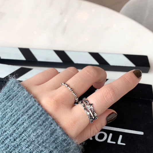 Antiker Knoten Unregelmäßiger Ring R1157