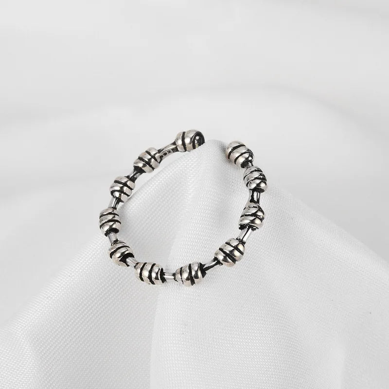 Antiker Knoten Unregelmäßiger Ring R1157