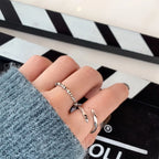 Antiker Knoten Unregelmäßiger Ring R1157