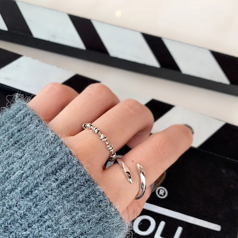 Antiker Knoten Unregelmäßiger Ring R1157