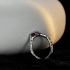 Textur CZ Ring R1277