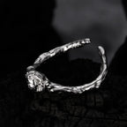 Unregelmäßiger Ring mit Rindenstruktur R1275