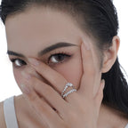 Unregelmäßiger Ring mit Rindenstruktur R1275
