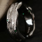 Ring mit gewellter, unregelmäßiger Textur R1255