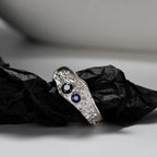 Klobiger unregelmäßiger CZ-Ring R1218