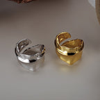 Klobiger unregelmäßiger offener Ring R1066