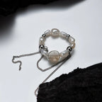 Designer Perlenquastenring R1174
