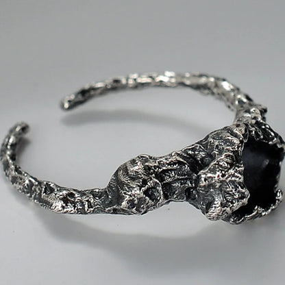 Designer-Ring mit unregelmäßiger Emaille R1175