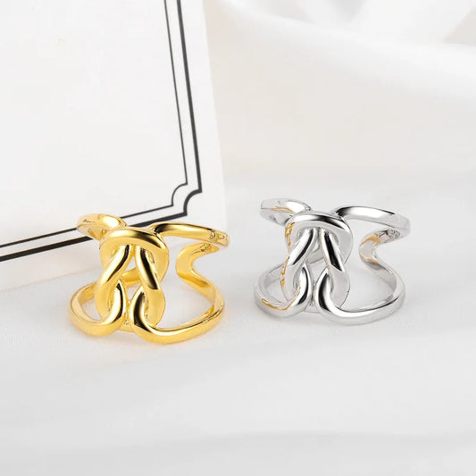 Filigraner Knoten breiter Ring R1158