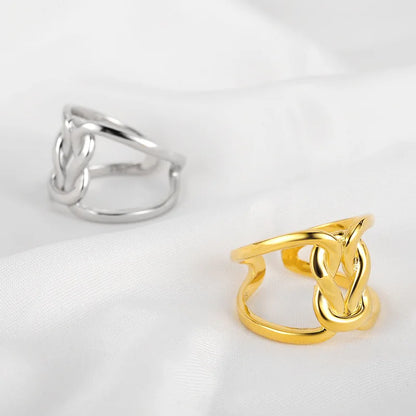 Filigraner Knoten breiter Ring R1158