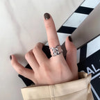 Filigraner Knoten breiter Ring R1158
