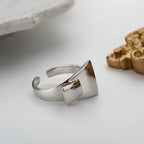 Gefalteter klobiger Ring R1038