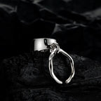 Handgefertigtes poliertes offenes Ringset R1074