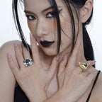 Exzentrischer Siegelring, dick, R1068