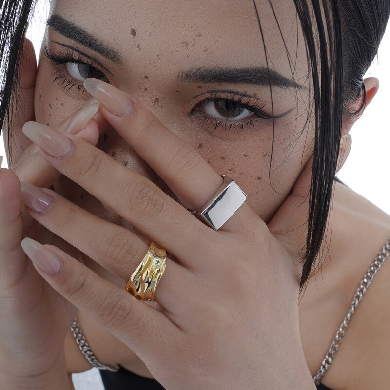 Schwerer dicker Siegelring R1092