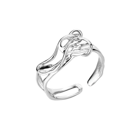 Impressionistischer Filigranring R1280