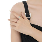 Einzigartiger Ring mit grobem Muster R1225