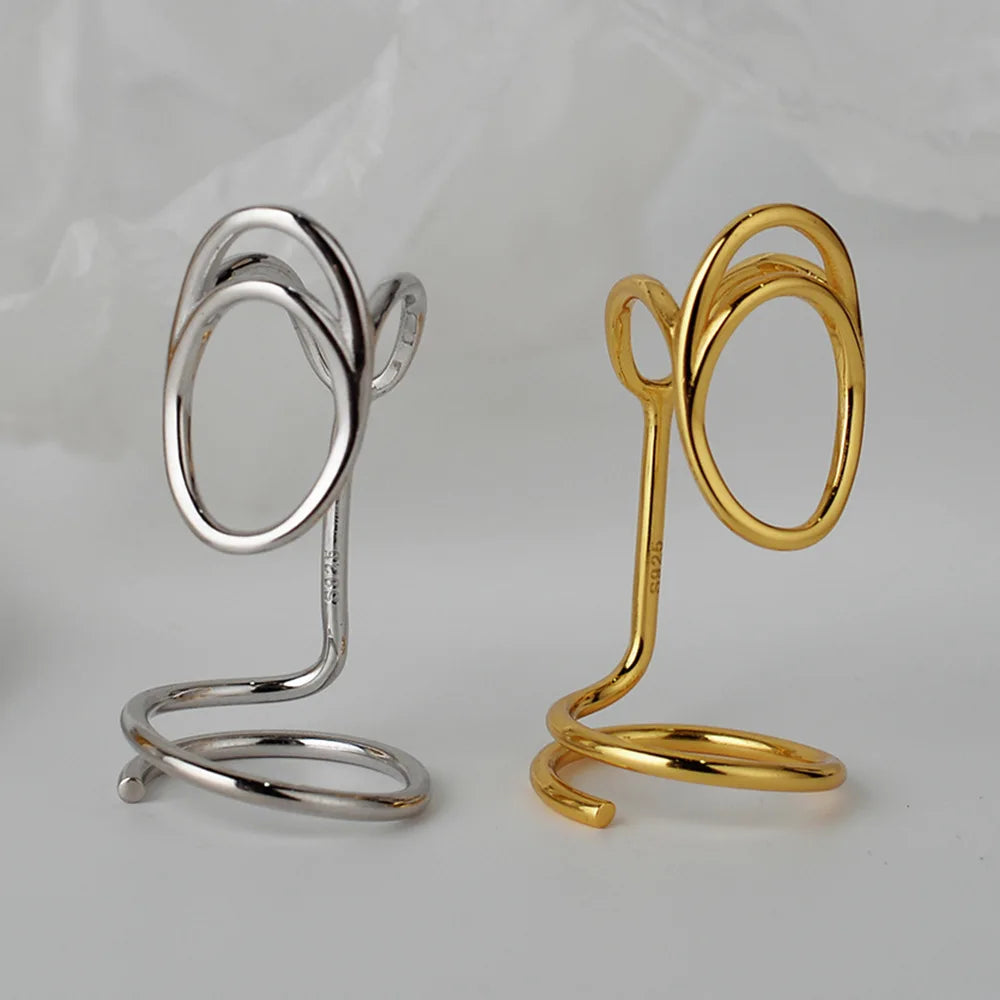 Unregelmäßiger Filigrandrahtring R1127