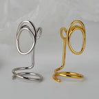 Unregelmäßiger Filigrandrahtring R1127