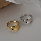 Unregelmäßiger dicker offener Ring R1044