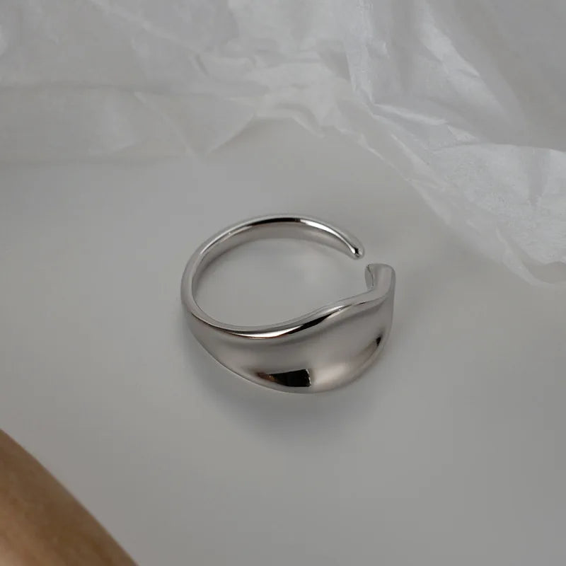Unregelmäßiger dicker offener Ring R1044