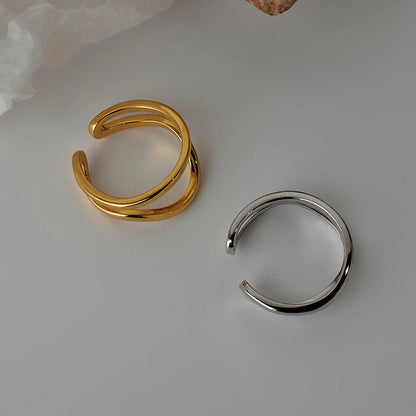 Unregelmäßiger Draht Abstrakter Ring R1116