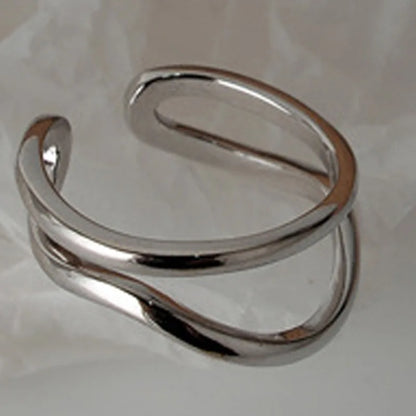 Unregelmäßiger Draht Abstrakter Ring R1116