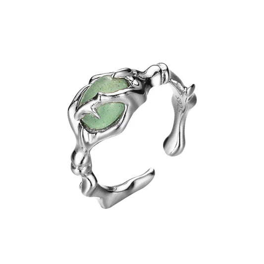 Jade Unregelmäßiger Partyring R1187