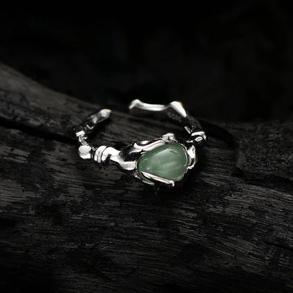 Jade Unregelmäßiger Partyring R1187