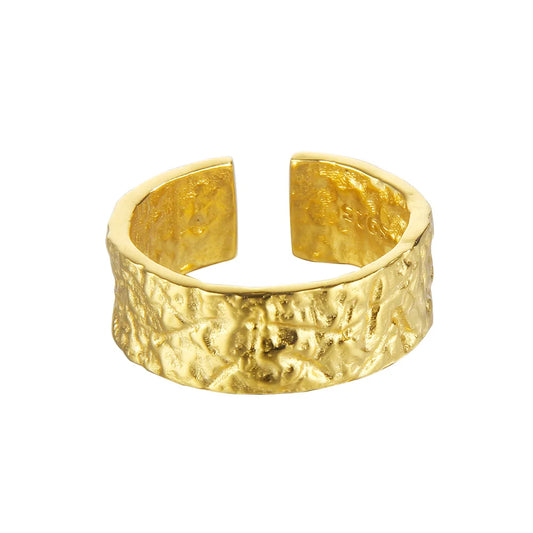 Gehämmerter unregelmäßiger Ring R119