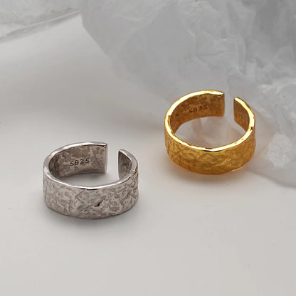 Gehämmerter unregelmäßiger Ring R119