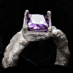 Ring mit mattiertem Zirkonia, R1251