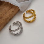 Dicker Draht Unregelmäßiger Ring R125