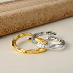 Offener Mobius-Band-Ring R1151