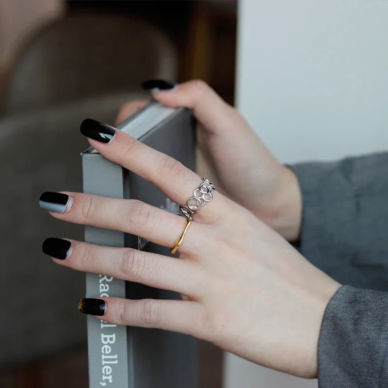 Schmaler Siegelring Unikat R1132