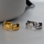 Klobiger Ring mit unregelmäßiger Textur R1254