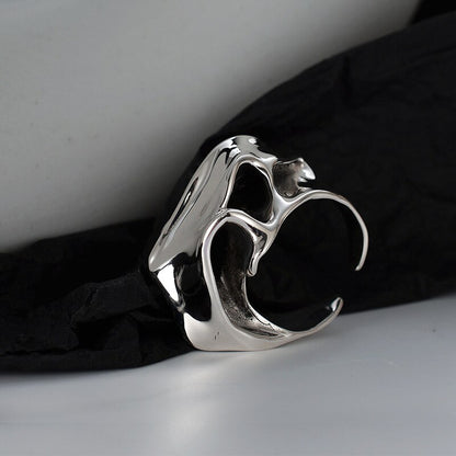 Polierter Rüschenring R1263