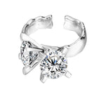 CZ Blumen-Ring R1088