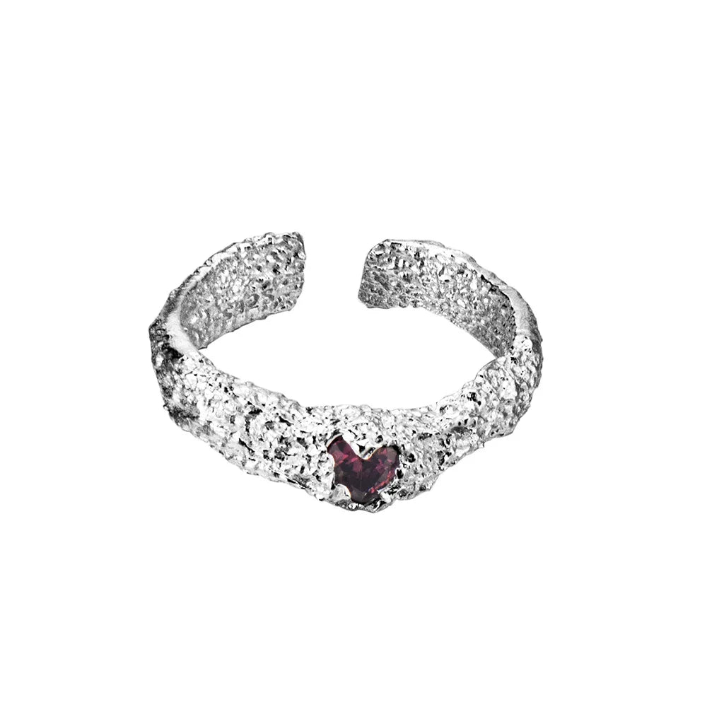 Textur CZ Ring R1273