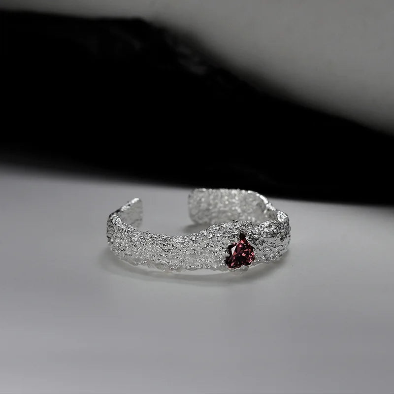 Textur CZ Ring R1273