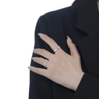 Textur CZ Ring R1273