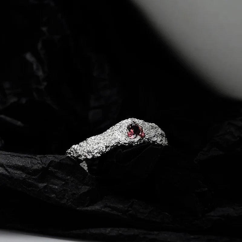Textur CZ Ring R1273