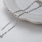 Kugelkette Spaced Beads Halskette N1029