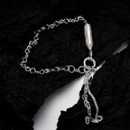 Barockperlen-Kabelkettenarmband B1027