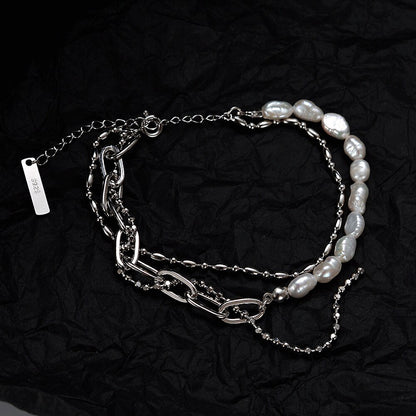 Barockperlen-Mehrkettenarmband B1035