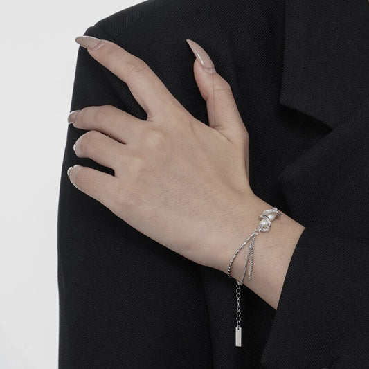 Barockperlen Quastenarmband B1000