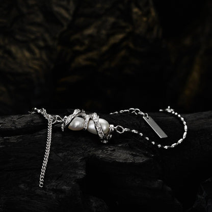 Barockperlen Quastenarmband B1000