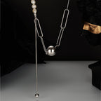 Gezogene Kette Barockperlenkette N1032