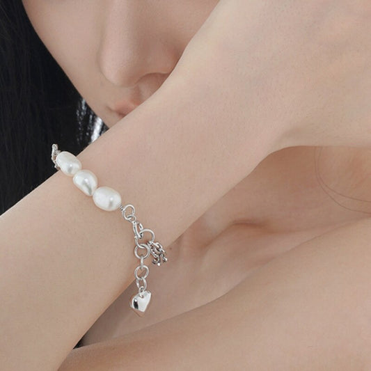 Barockperlen-Mehrkettenarmband B1036