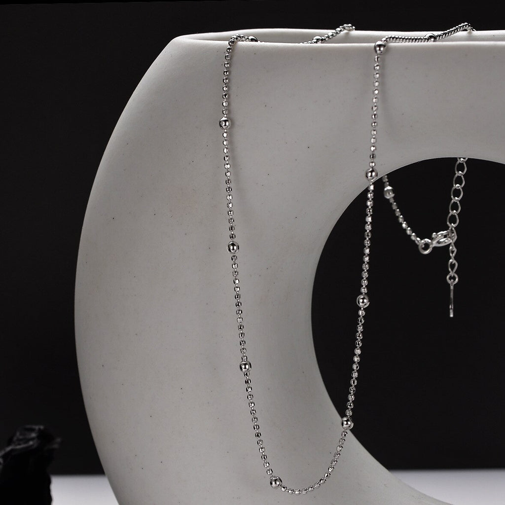 Perlenkette mit Kugelkette N1039